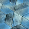 Morning Fog Glass Pool Tile 2" x 4"
