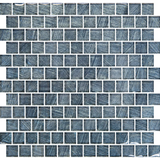 Silver Reef Glass Pool Tile 1" x 1"