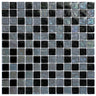 Slate Blend 1 Glass Pool Tile 1" x 1"