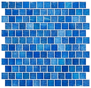 Starlight Bay Glass Pool Tile 1" x 1"