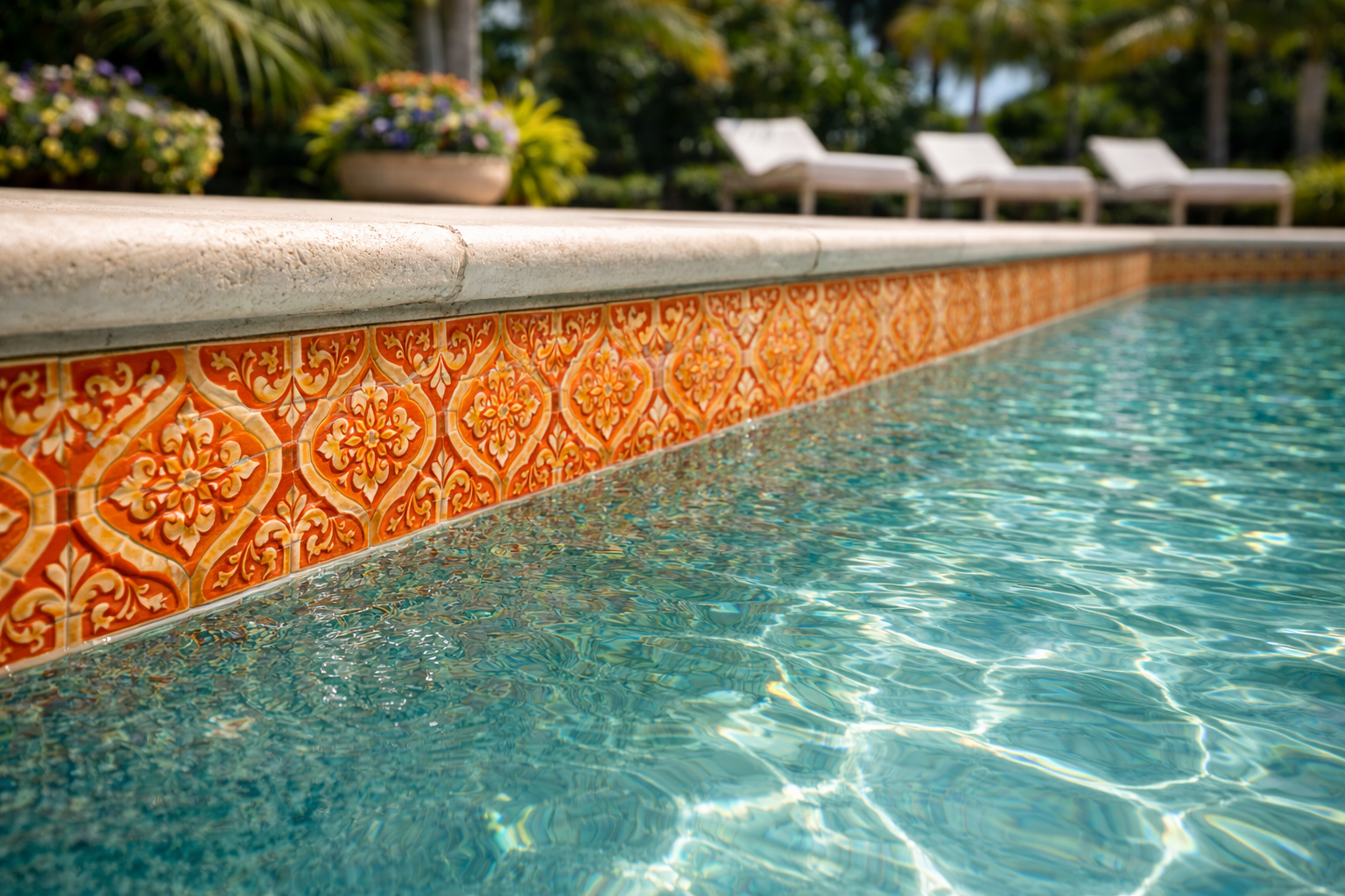 How to Choose Pool Waterline Tile - PoolTile.net