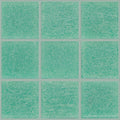 111 Green Glass Pool Tile 3/4" x 3/4" Mosaic