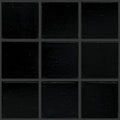 208 Black Glass Pool Tile 3/4" x 3/4" Mosaic