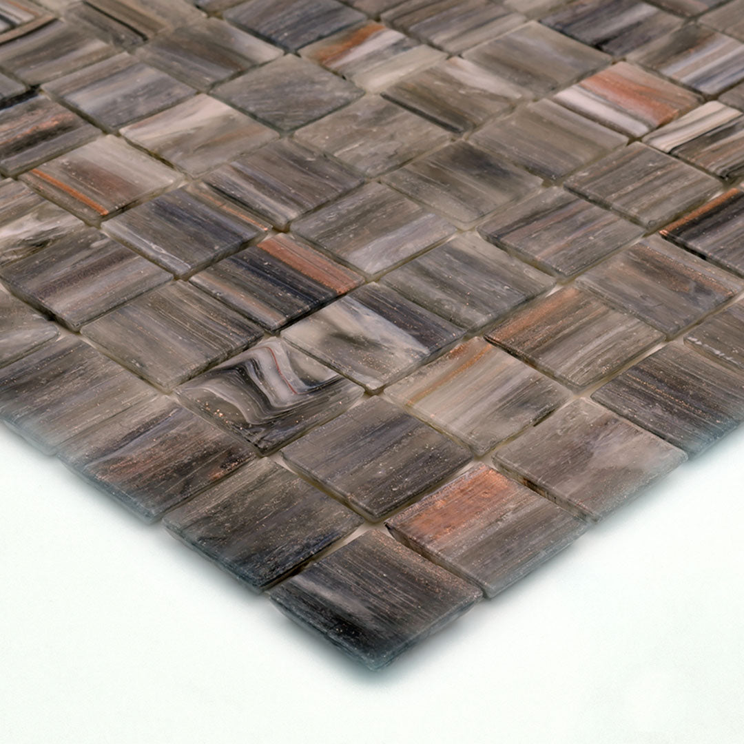 218 Brown Pool Tile 3/4" x 3/4" Mosaic