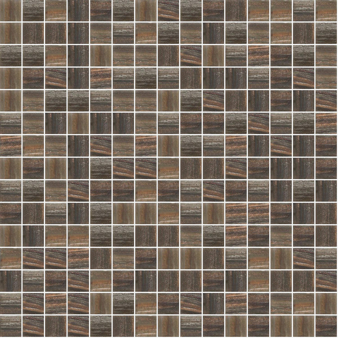 218 Brown Pool Tile 3/4" x 3/4" Mosaic