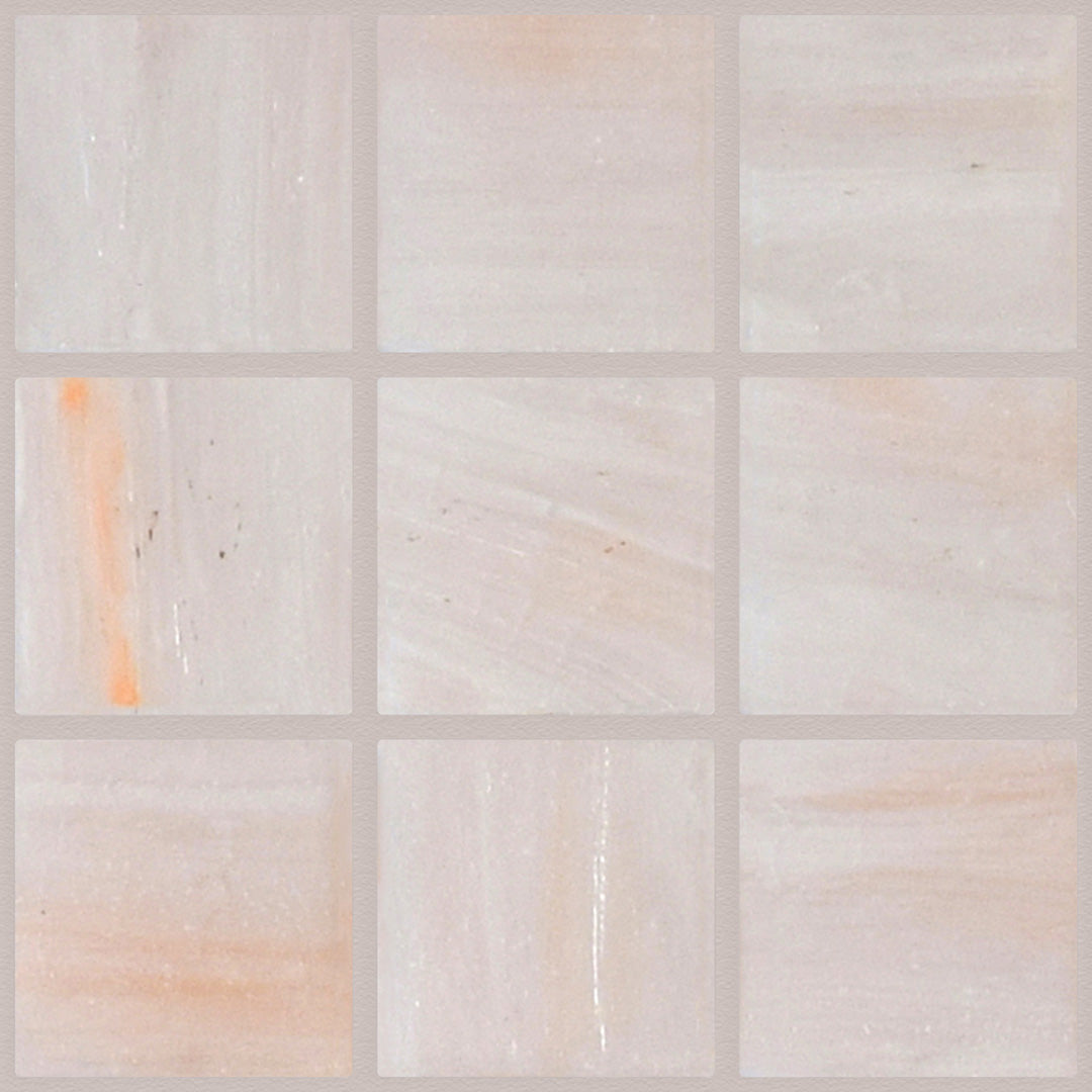 219 Pink Pool Tile 3/4" x 3/4" Mosaic