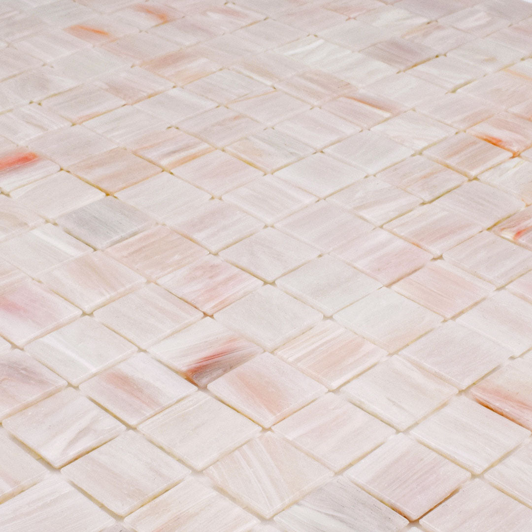 219 Pink Pool Tile 3/4" x 3/4" Mosaic