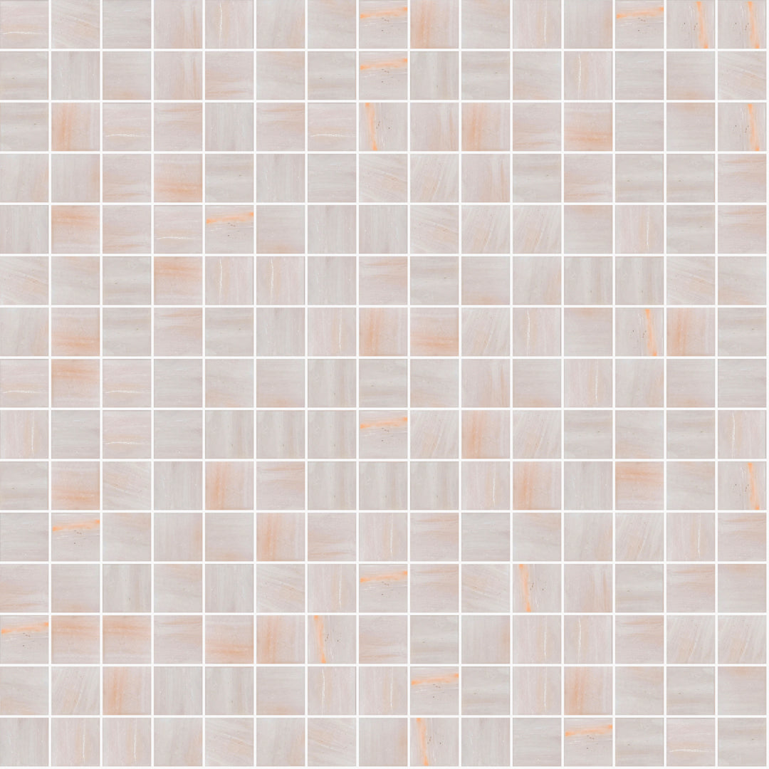 219 Pink Pool Tile 3/4" x 3/4" Mosaic