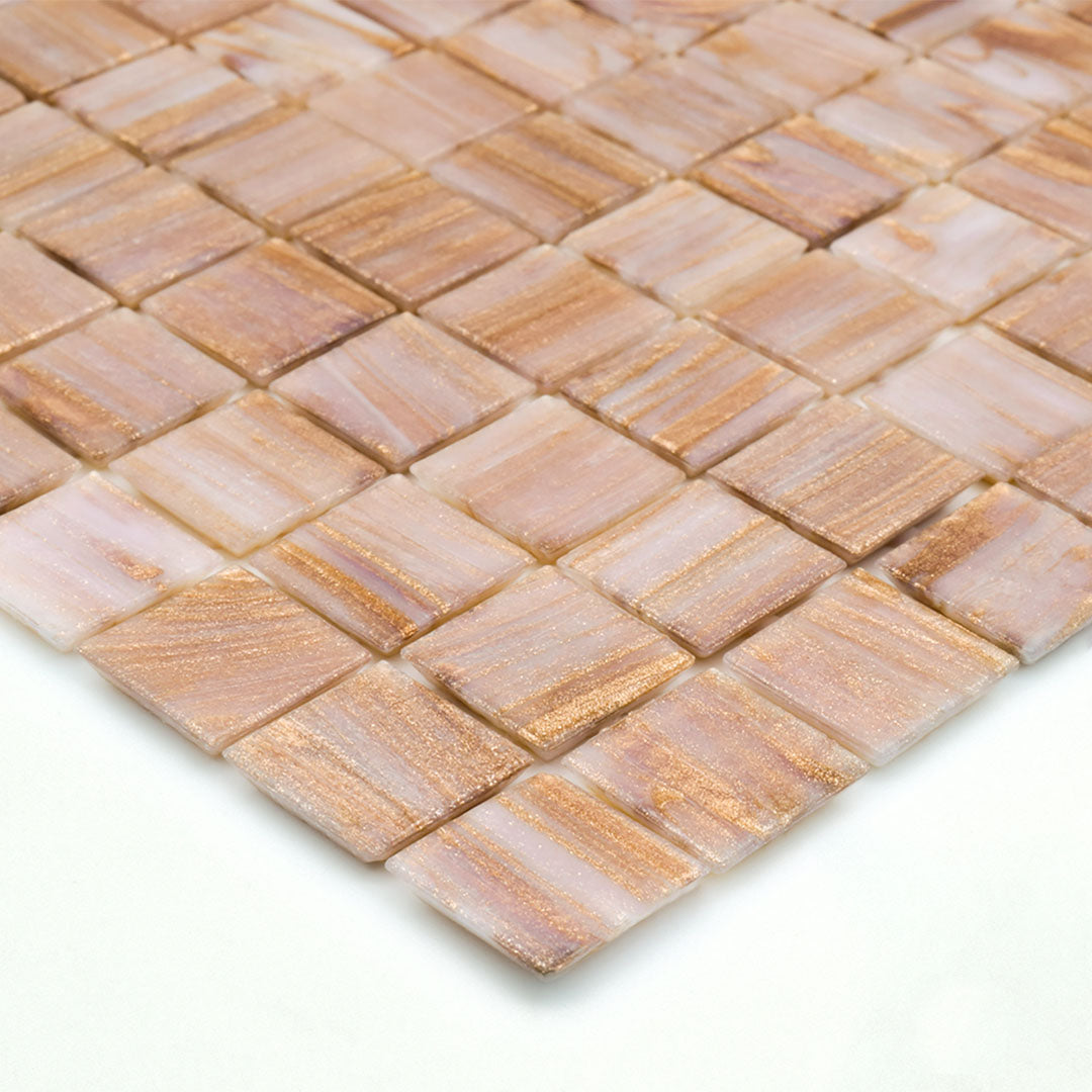 220 Bronze Pool Tile 3/4" x 3/4" Mosaic