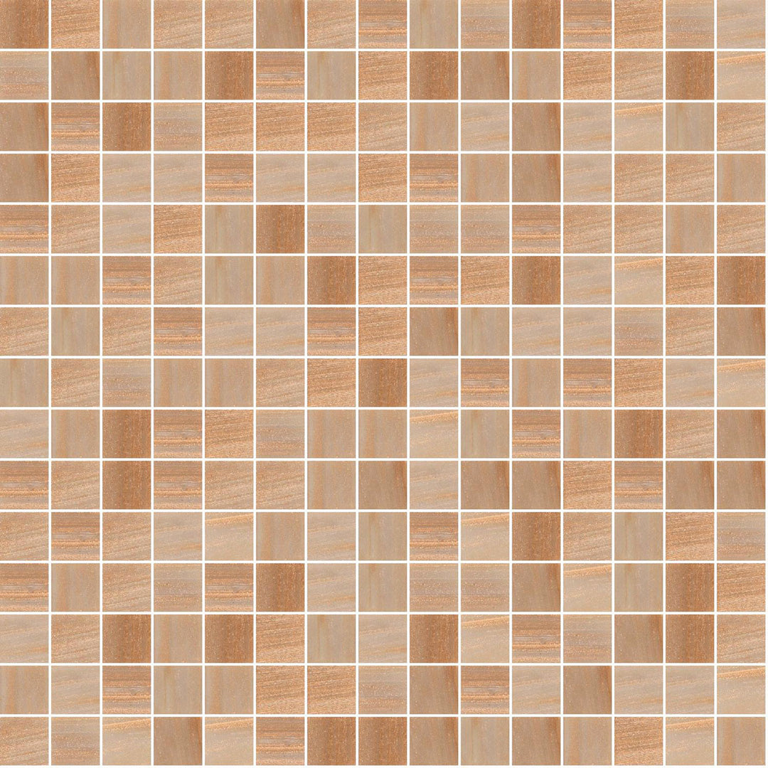 220 Bronze Pool Tile 3/4" x 3/4" Mosaic