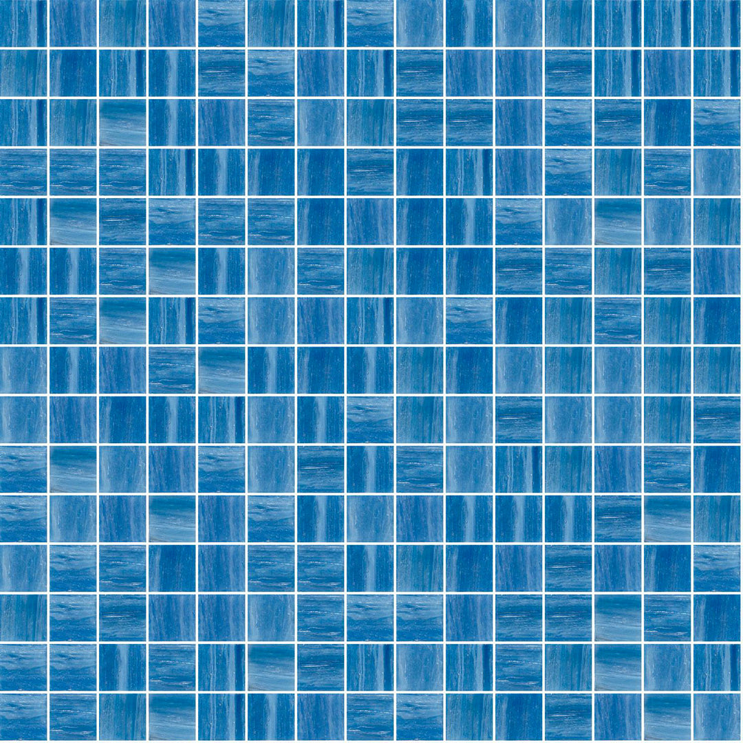 225 Blue Pool Tile 3/4" x 3/4" Mosaic