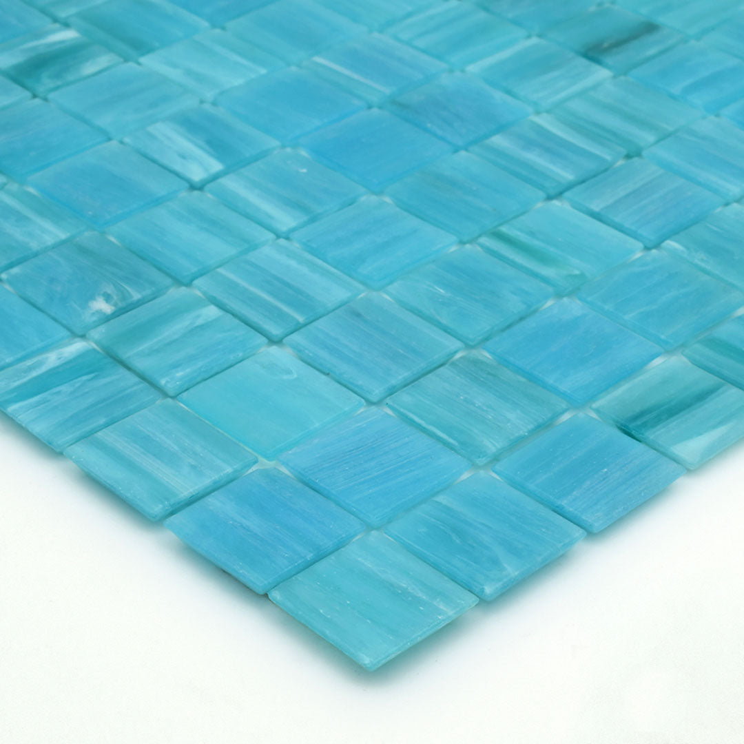 241 Aqua Pool Tile 3/4" x 3/4" Mosaic
