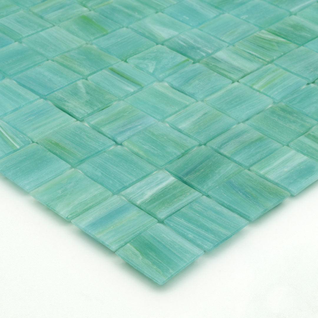 247 Green Pool Tile 3/4" x 3/4" Mosaic