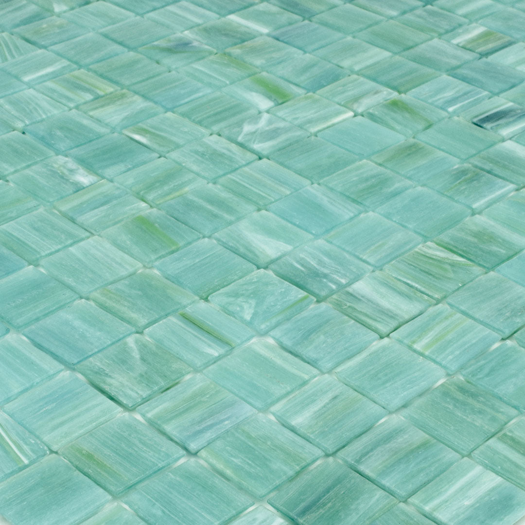 247 Green Pool Tile 3/4" x 3/4" Mosaic