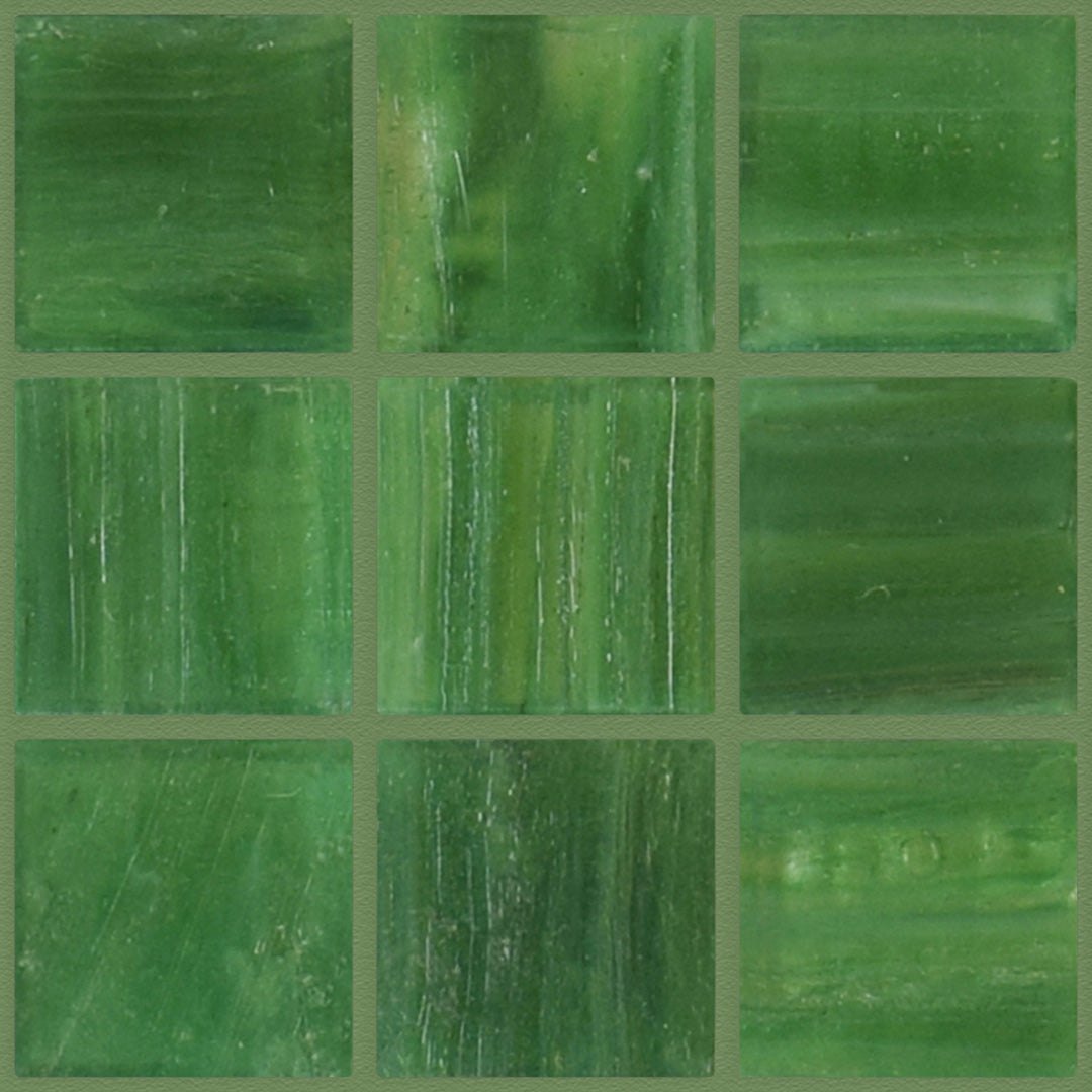 259 Green Pool Tile 3/4" x 3/4" Mosaic