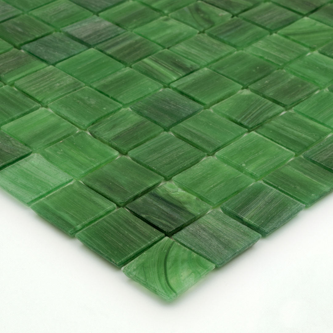 259 Green Pool Tile 3/4" x 3/4" Mosaic