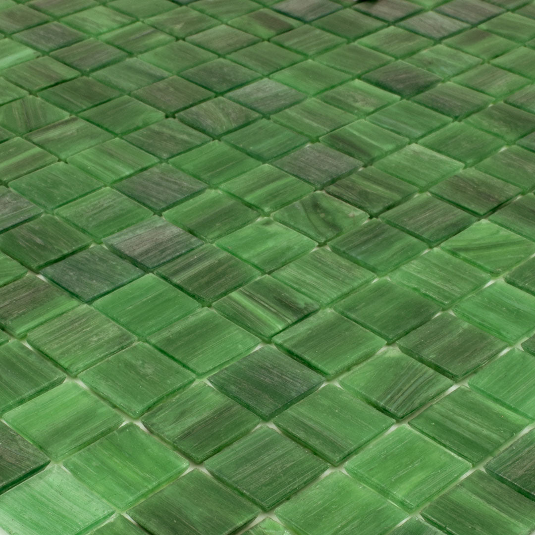 259 Green Pool Tile 3/4" x 3/4" Mosaic