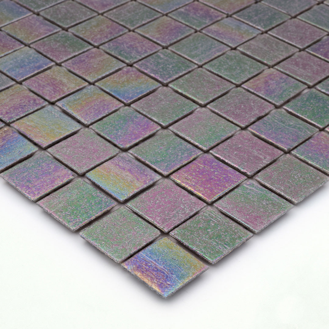 754 Dark Glass Pool Tile 3/4" x 3/4" Mosaic
