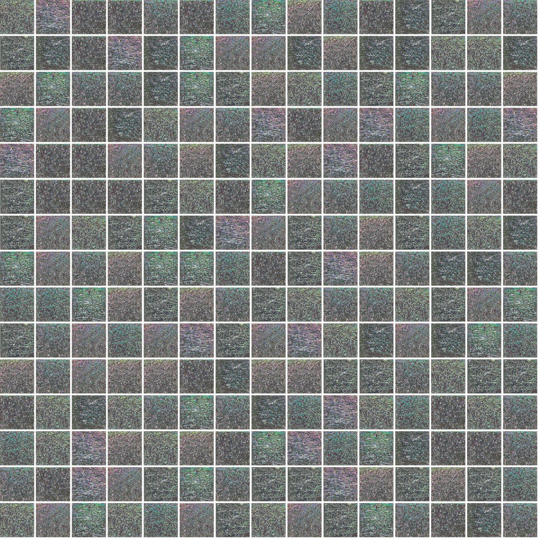 754 Dark Glass Pool Tile 3/4" x 3/4" Mosaic