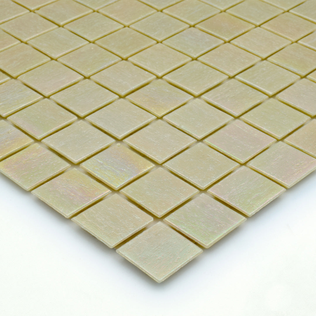 780 Yellow Glass Pool Tile 3/4" x 3/4" Mosaic