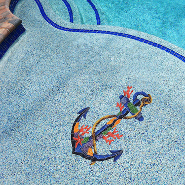Anchor Porcelain Pool Mosaic