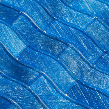 Starlight Bay Field Glass Pool Tile 1" x 4"