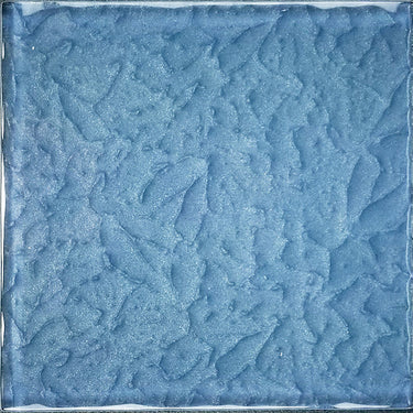 Steel Blue Glass Pool Tile 6" x 6"