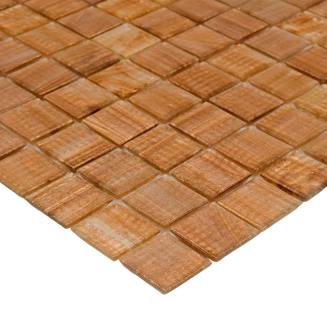 TREND Brillante 222 Sand Storm Glass Pool Tile 3/4" x 3/4" Mosaic