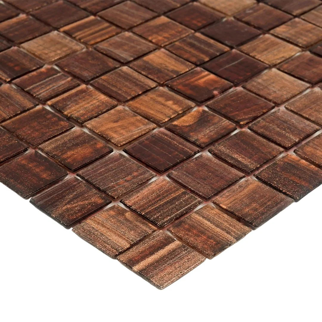 TREND Brillante 223 Rings of Jupiter Glass Pool Tile 3/4" x 3/4" Mosaic