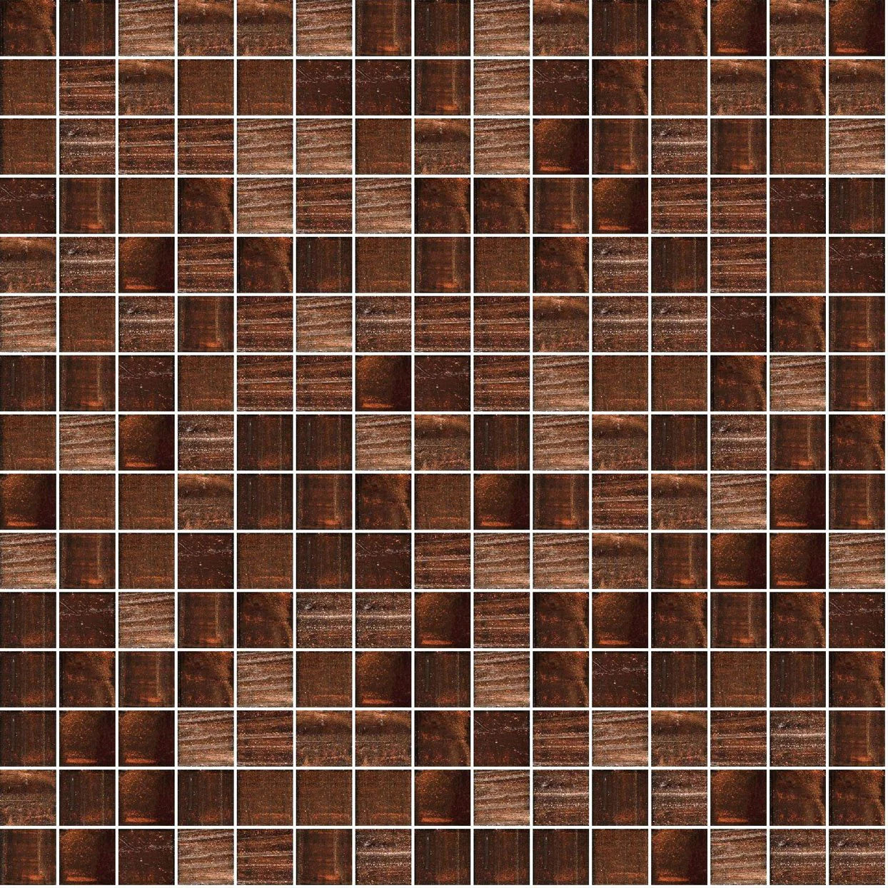 TREND Brillante 223 Rings of Jupiter Glass Pool Tile 3/4" x 3/4" Mosaic