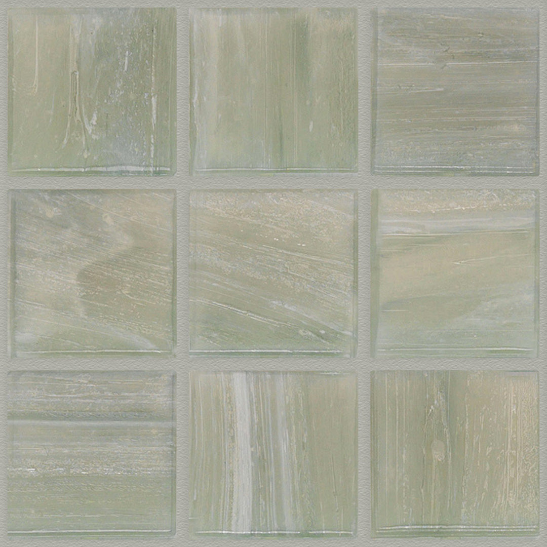 TREND Brillante 229 Quartz Glass Pool Tile 3/4" x 3/4" Mosaic