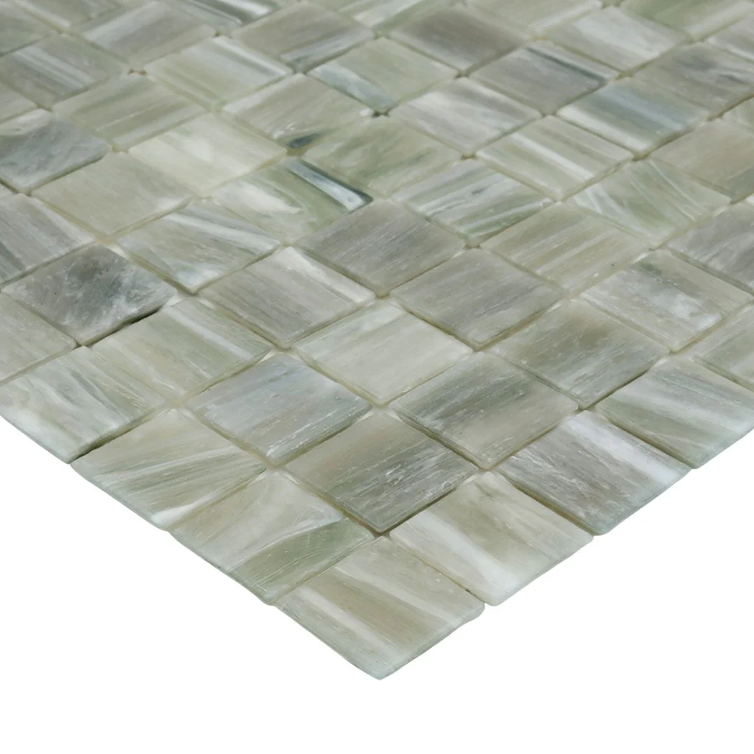 TREND Brillante 229 Quartz Glass Pool Tile 3/4" x 3/4" Mosaic