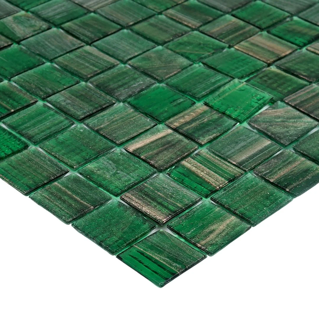 TREND Brillante 236 Jungle Canopy Glass Pool Tile 3/4" x 3/4" Mosaic