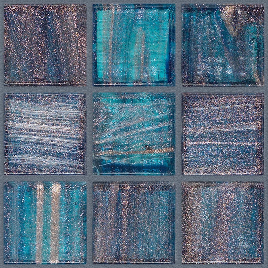 TREND Brillante 238 Mystical Glass Pool Tile 3/4" x 3/4" Mosaic