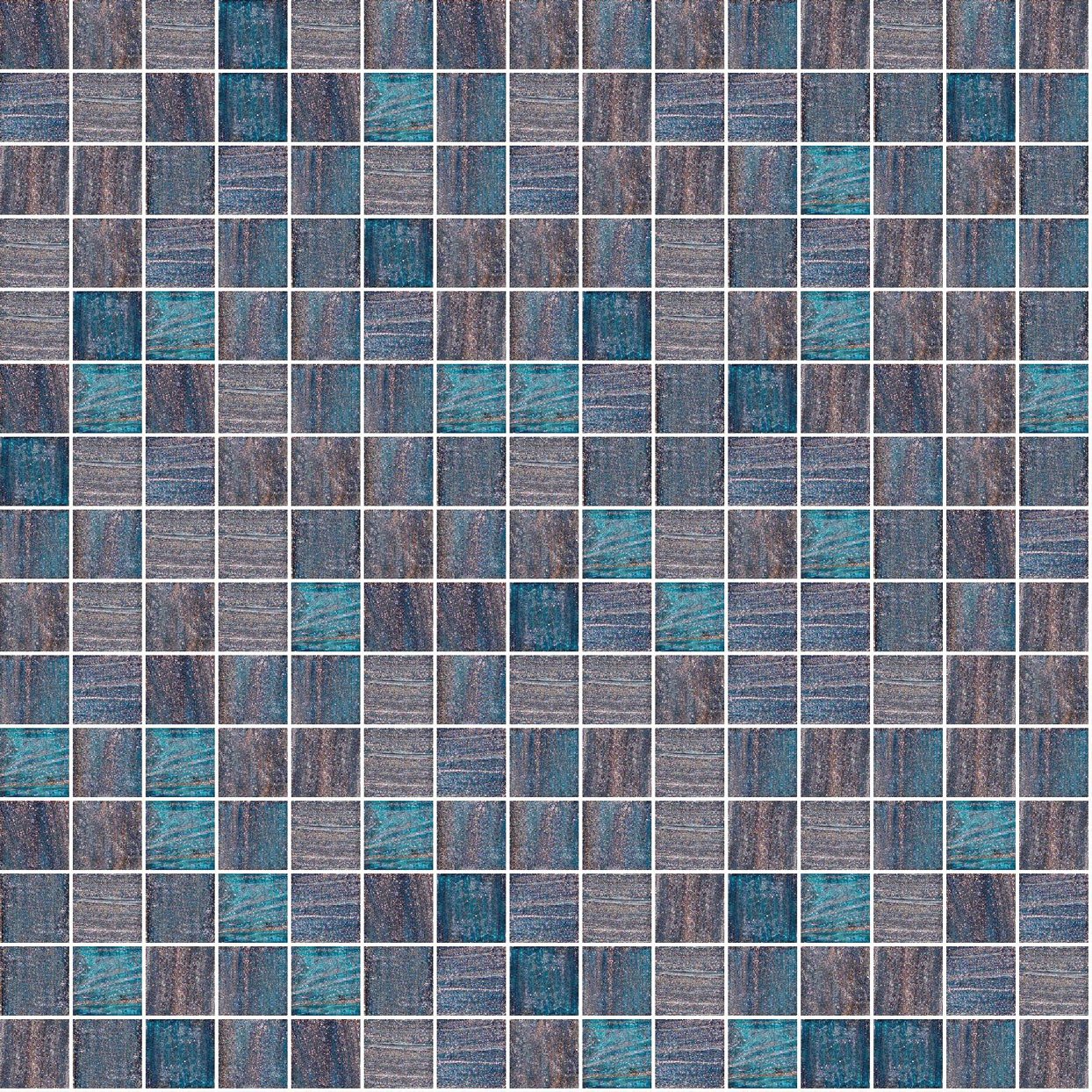 TREND Brillante 238 Mystical Glass Pool Tile 3/4" x 3/4" Mosaic