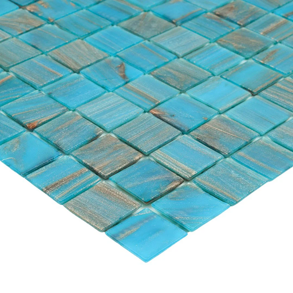 242 Argent Sky Pool Tile 3/4" x 3/4" Mosaic