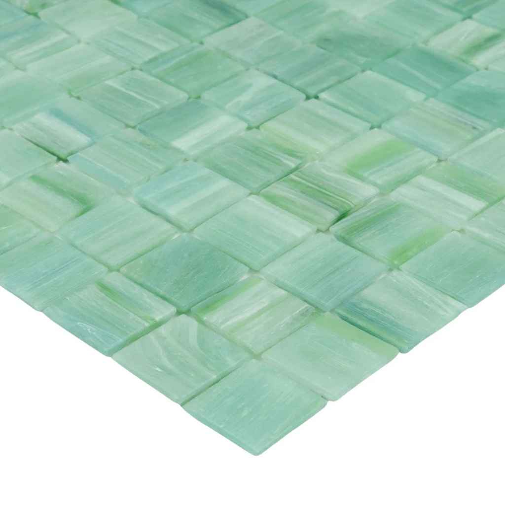 TREND Brillante 251 Sea Foam Pool Tile 3/4" x 3/4" Mosaic