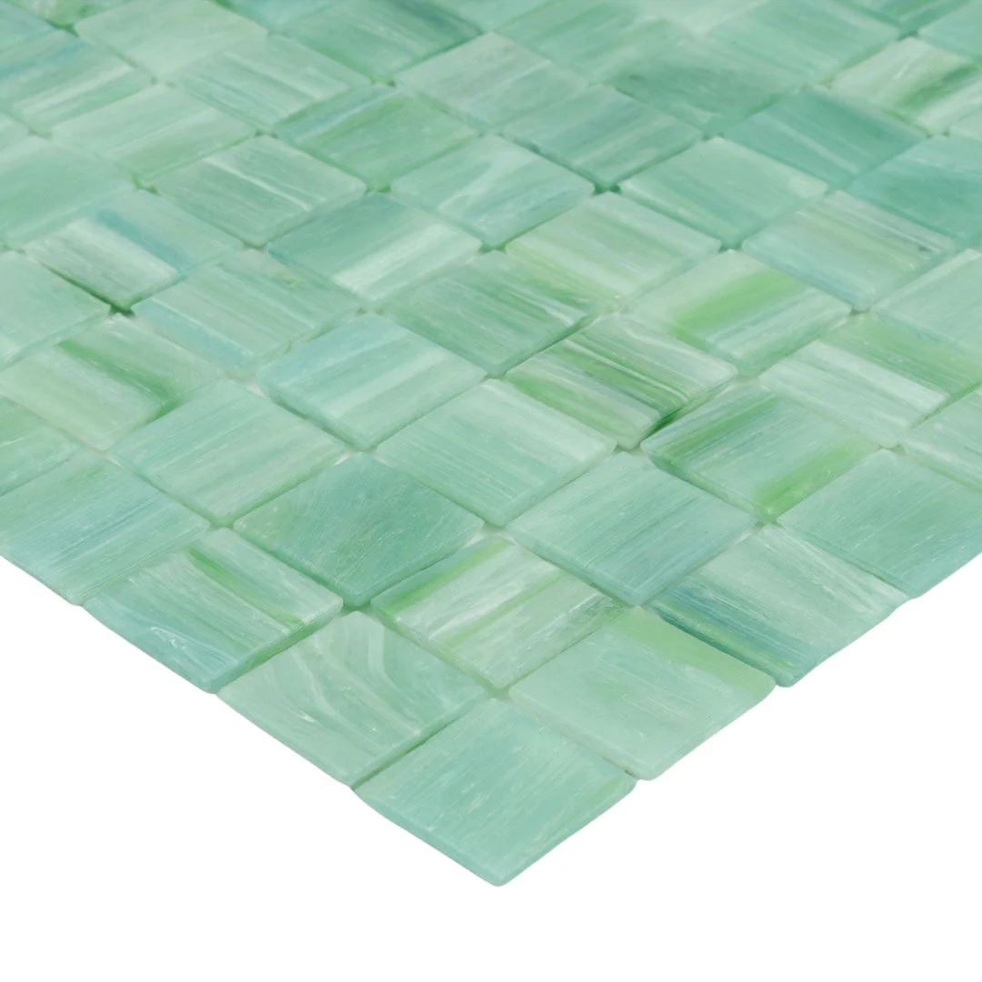 TREND Brillante 251 Sea Foam Pool Tile 3/4" x 3/4" Mosaic