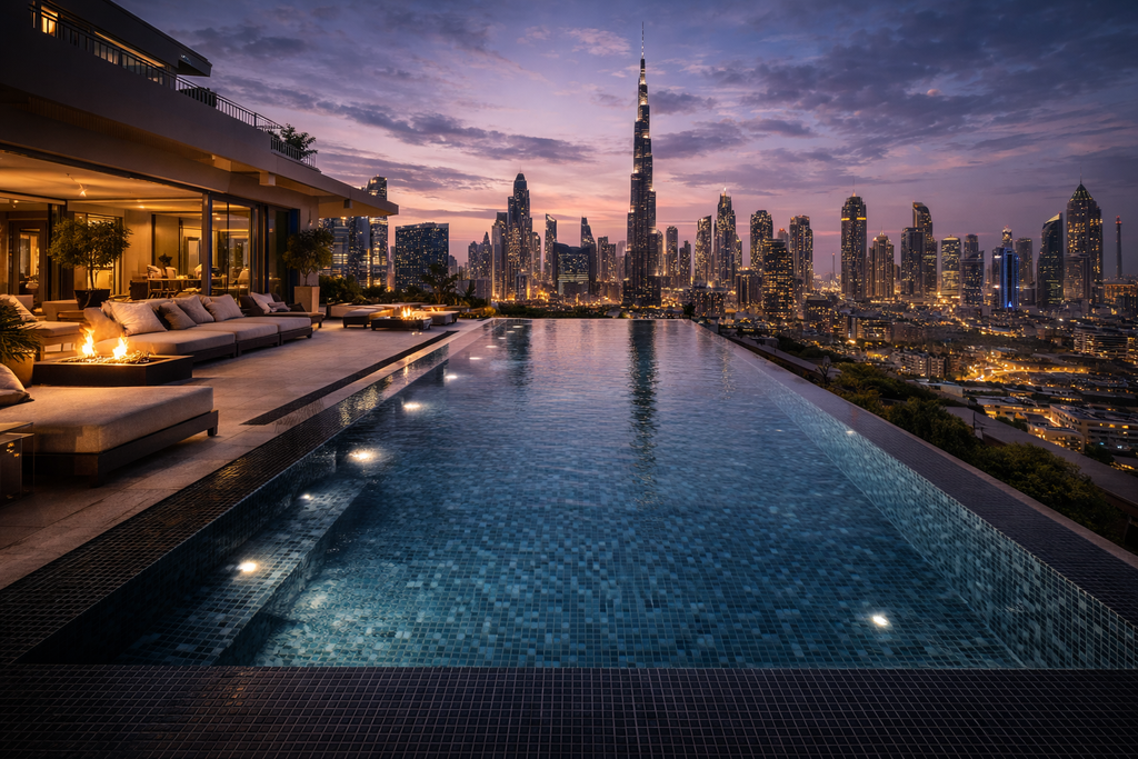 TREND Mixes Series Mysterious Glass Pool Tile 3/4 x 3/4 Mosaic