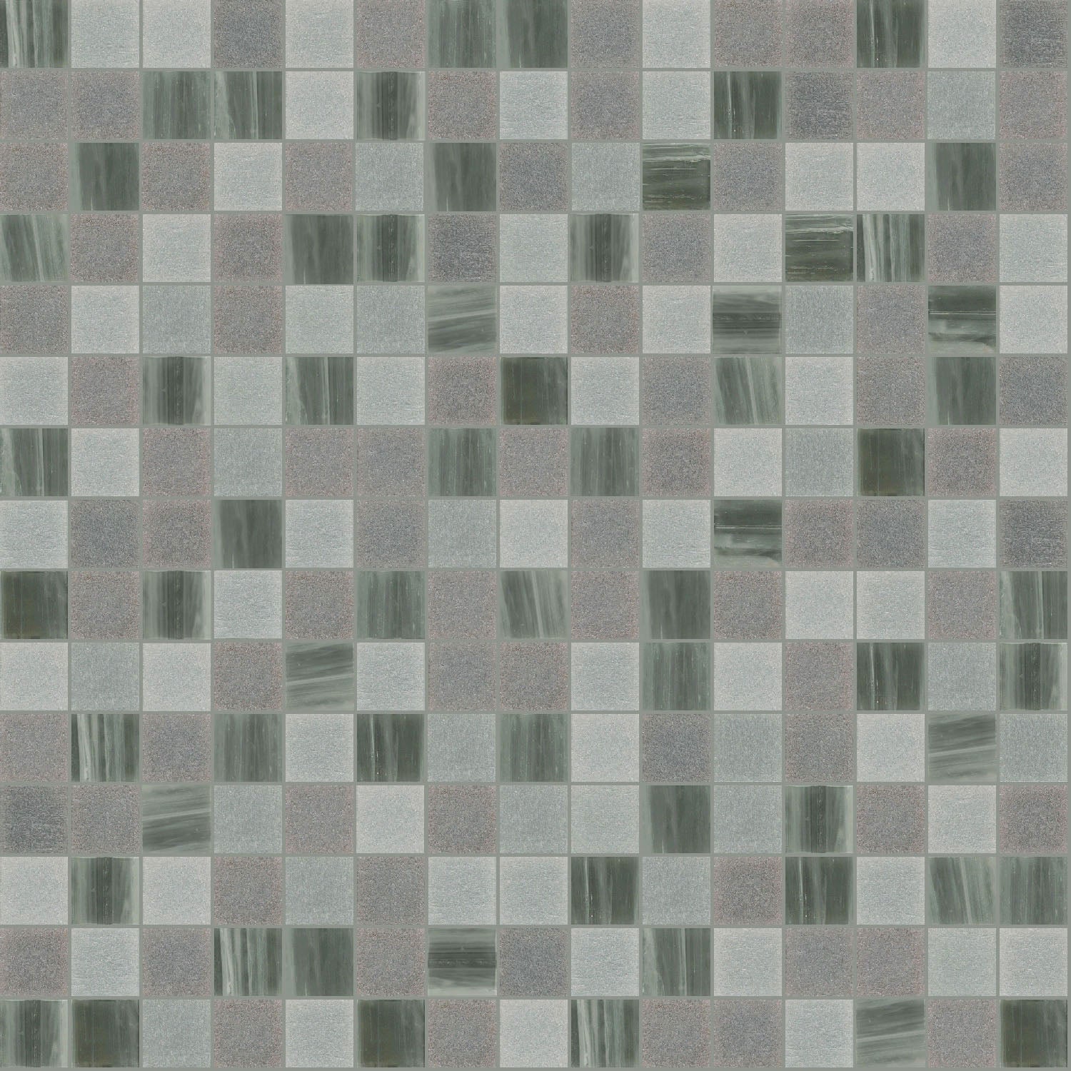TREND Mixes Series Foggy Glass Pool Tile 3/4 x 3/4 Mosaic