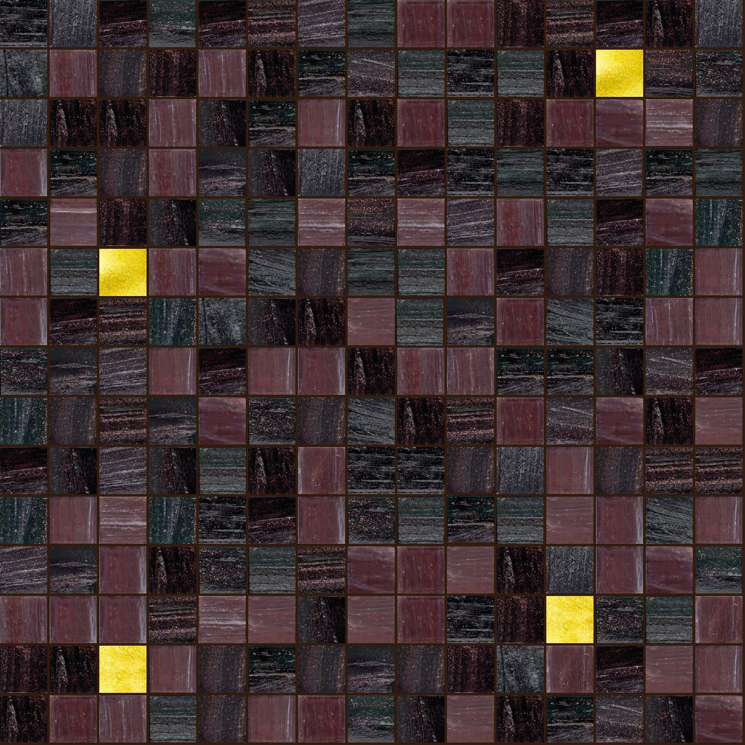 TREND Mixes Series Grubby Glass Pool Tile 3/4 x 3/4 Mosaic