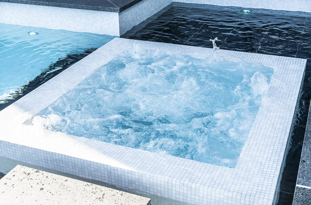 TREND Mixes Series Purity Glass Pool Tile 3/4 x 3/4 Mosaic