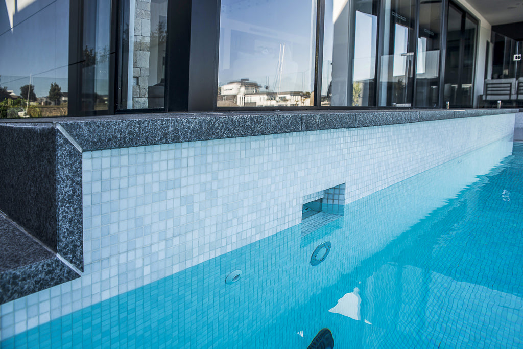 TREND Mixes Series Purity Glass Pool Tile 3/4 x 3/4 Mosaic