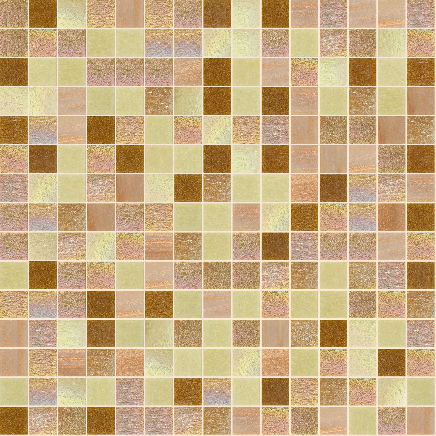 TREND Mixes Series Sandy Glass Pool Tile 3/4 x 3/4 Mosaic