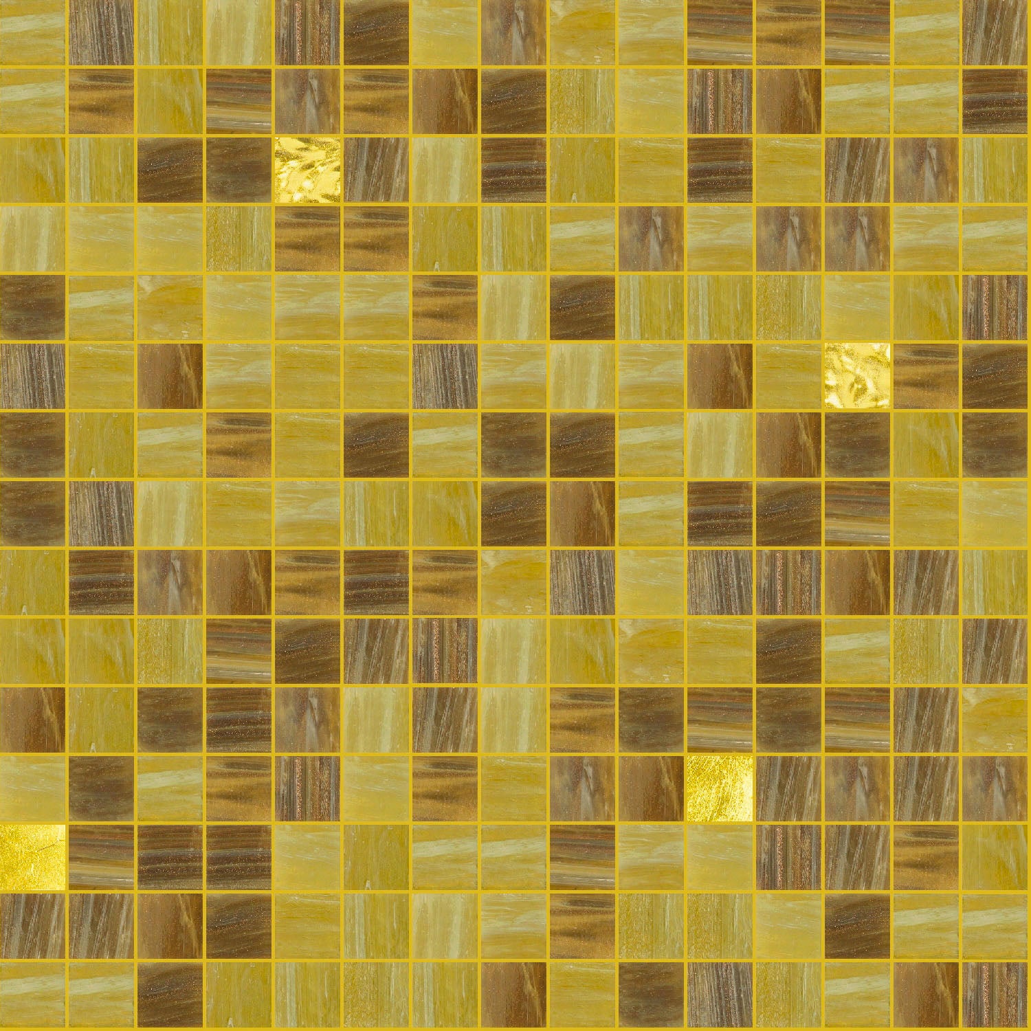 TREND Mixes Series Toffee Glass Pool Tile 3/4 x 3/4 Mosaic