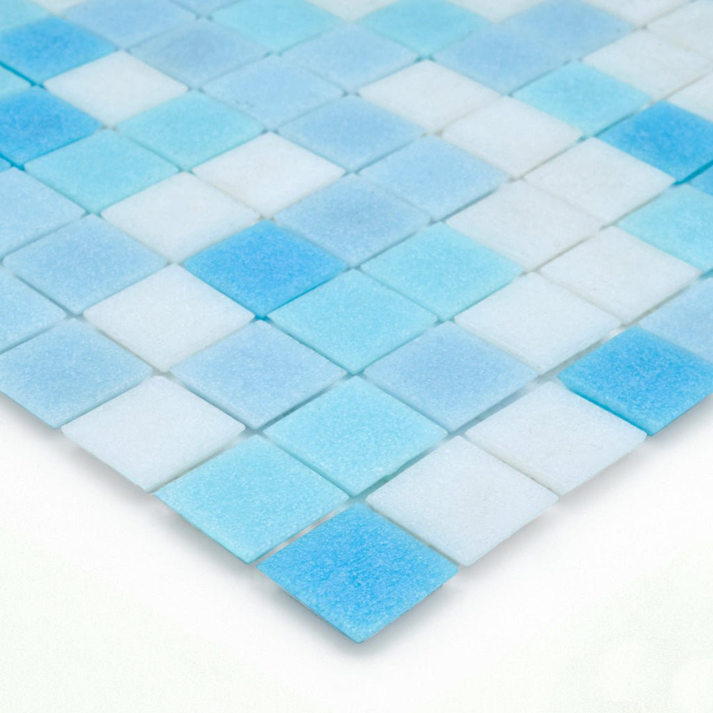 TREND Aquatica Frozen Glass Pool Tile 2"x2" Mosaic - PoolTile.net