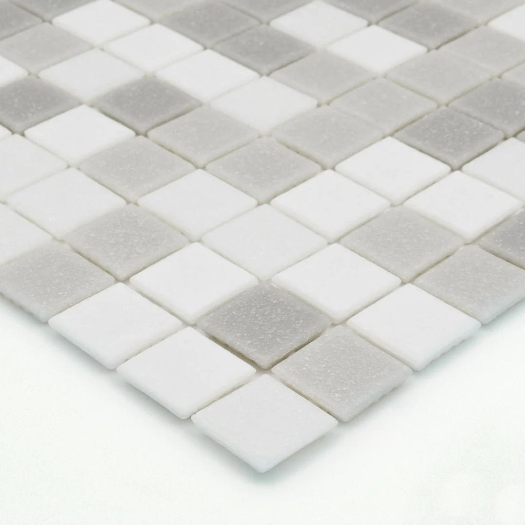 TREND Aquatica Ludwig Glass Pool Tile 2"x2" Mosaic - PoolTile.net