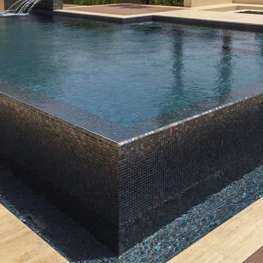 TREND Aquatica Maui Glass Pool Tile 2"x2" Mosaic - PoolTile.net