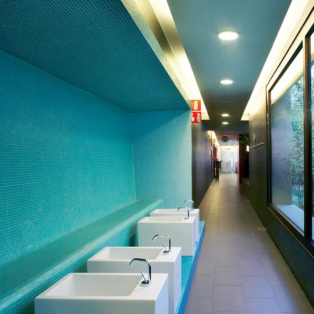 TREND Aquatica Moorea Glass Pool Tile 2"x2" Mosaic - PoolTile.net