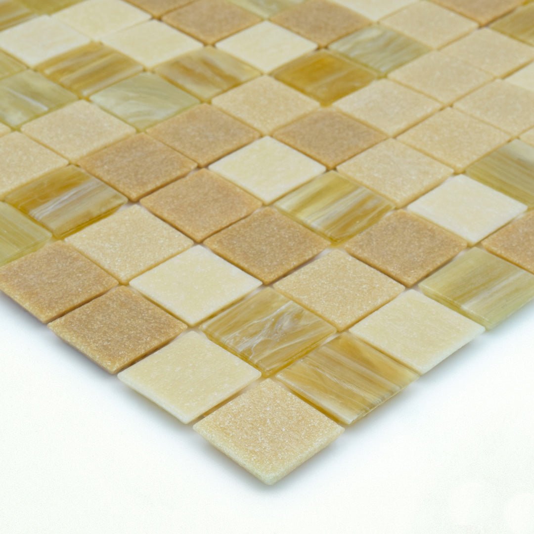 TREND Aquatica Panarea Glass Pool Tile 2"x2" Mosaic - PoolTile.net